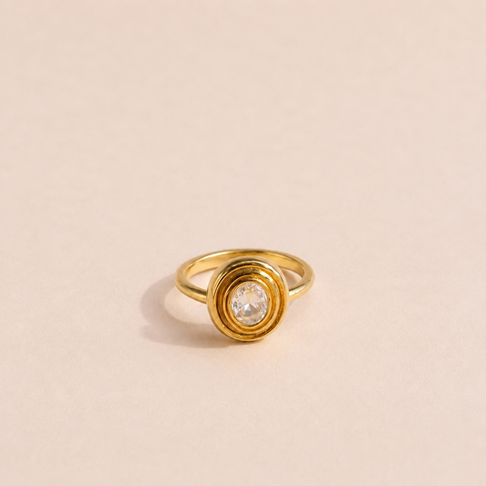 Golden Honey Ring