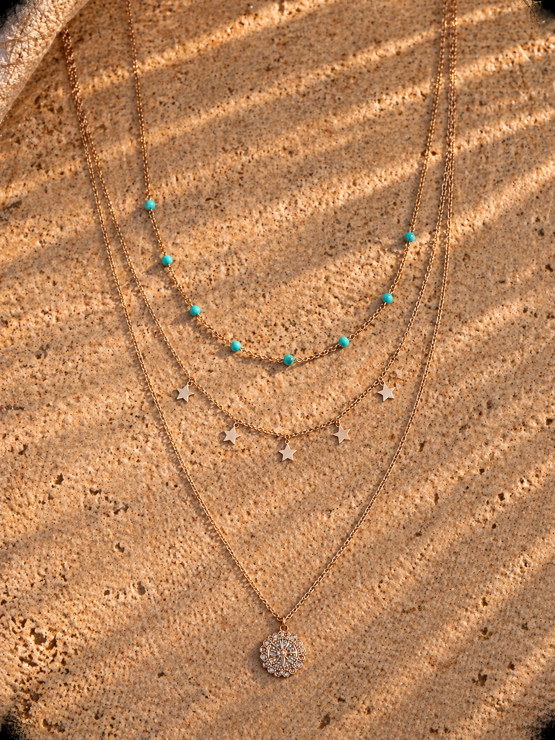 Turquoise Star Necklace