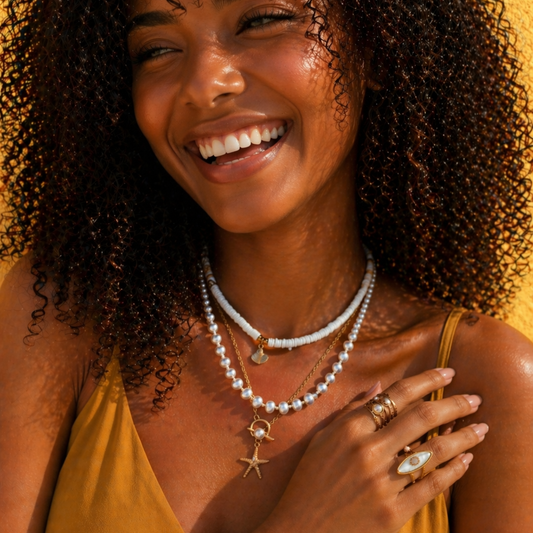Seastar Pearl Necklace